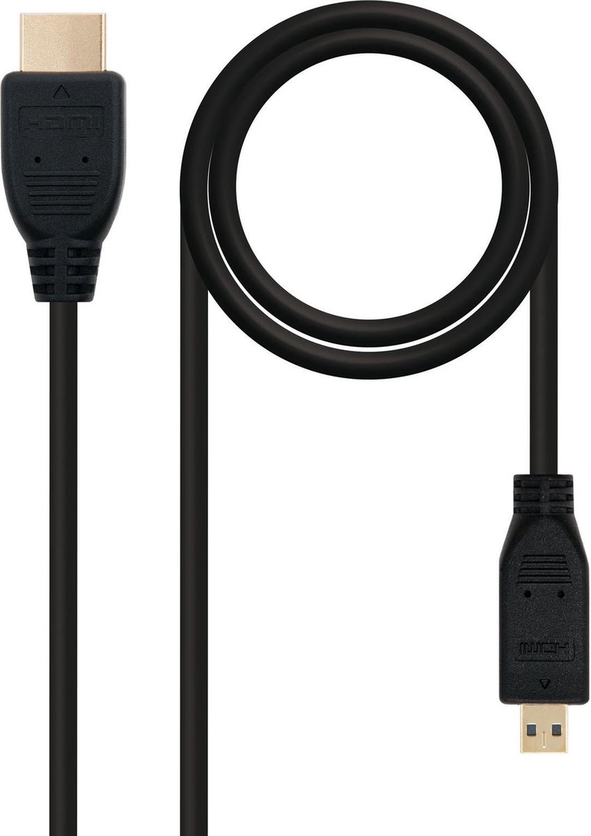 nanocable Cable HDMI/MICRO HDMI 0,8m - Cable