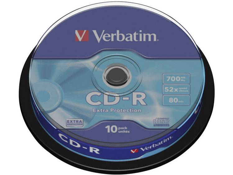 Verbatim 700MB/80min 52x 10u - CD-R