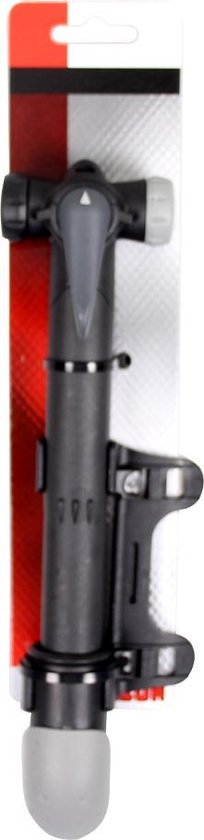 Simson Framepomp Met Houder - Zwart