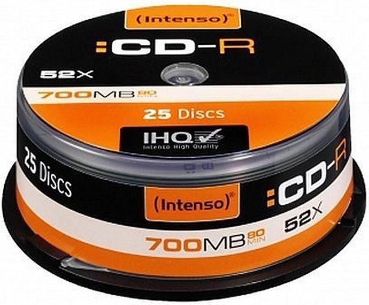 Intenso 700MB/80min 25 unidades - CD-R