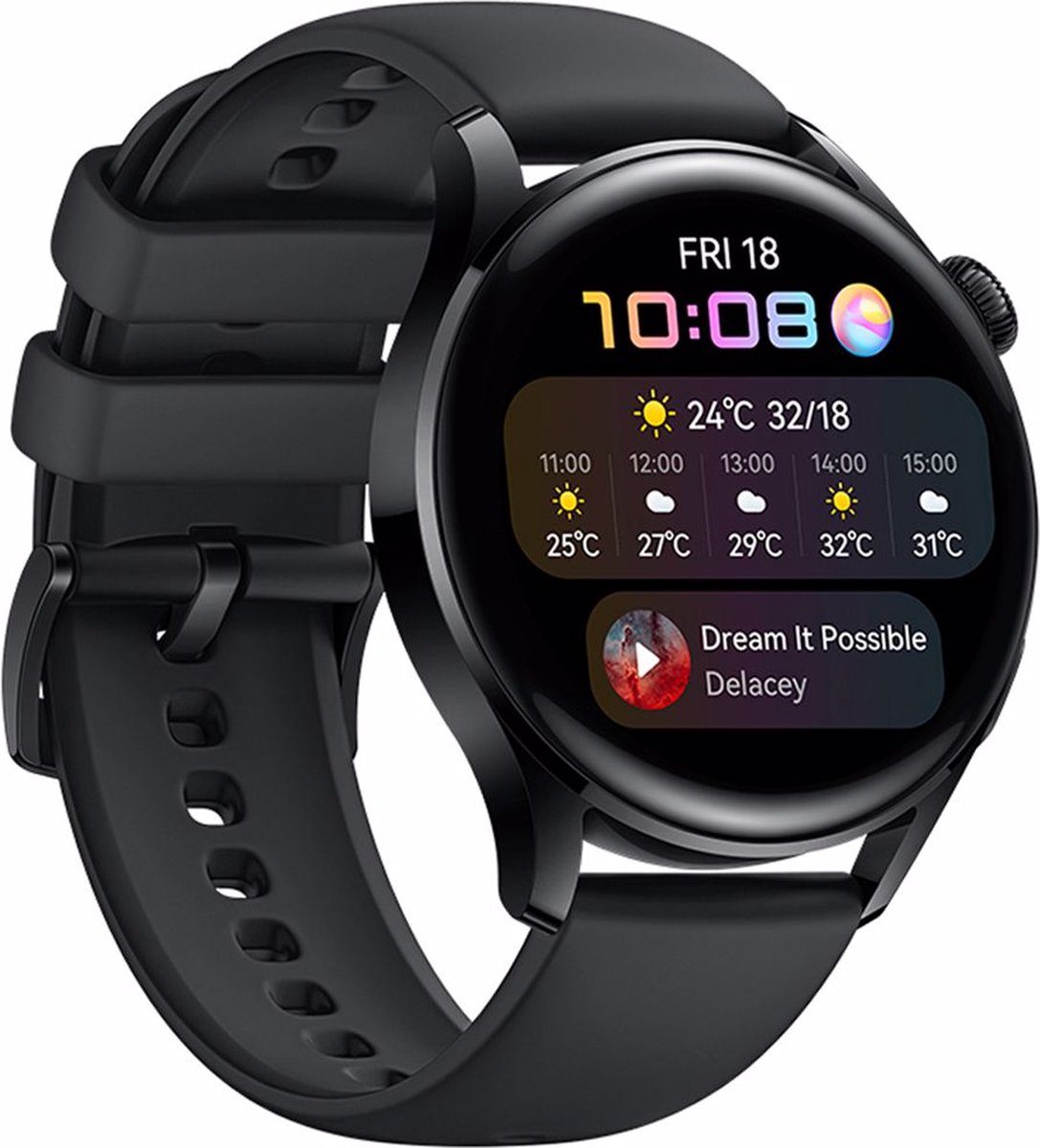 Huawei Watch 3 Active 4G/ 46mm - Zwart