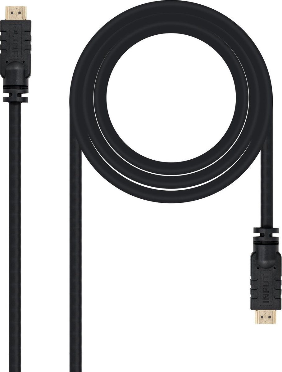 nanocable Nano Cable HDMI 1.4 20m Macho/Macho con Repetidor - Cable HDMI