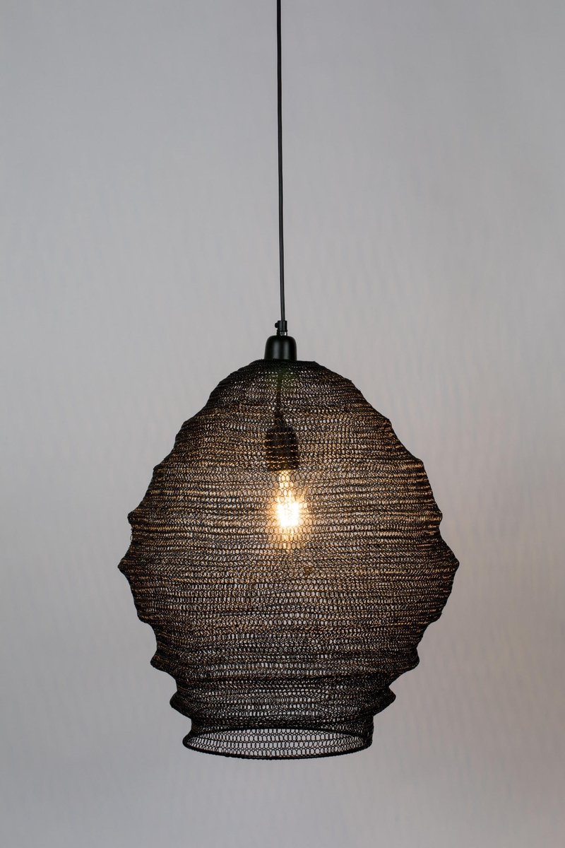 MOOS - Pendant Lamp Lena L Black - Zwart