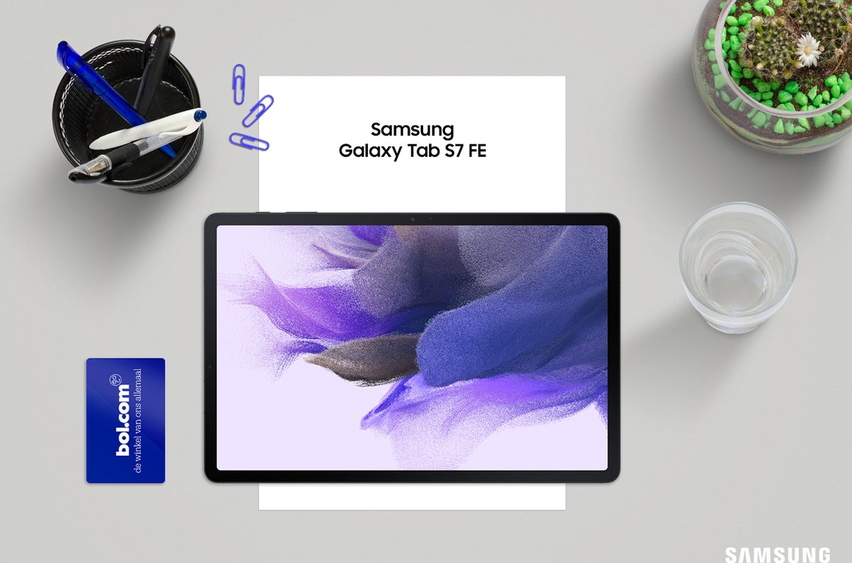 Samsung Galaxy Tab S7 FE 64GB Wifi - Zwart