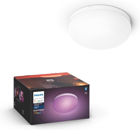 Philips Flourish Plafonnière White & Colour - Wit