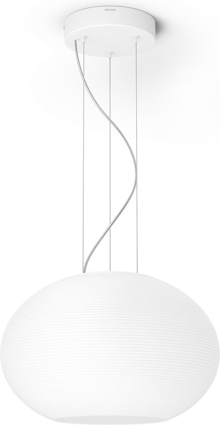 Philips Flourish Hanglamp White & Colour - Wit
