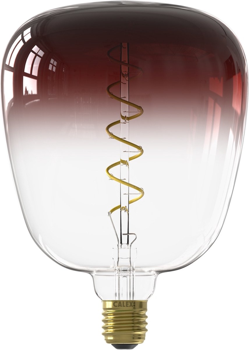 Calex Kiruna Lichtbron E27 - Ø 14 cm - Bruin