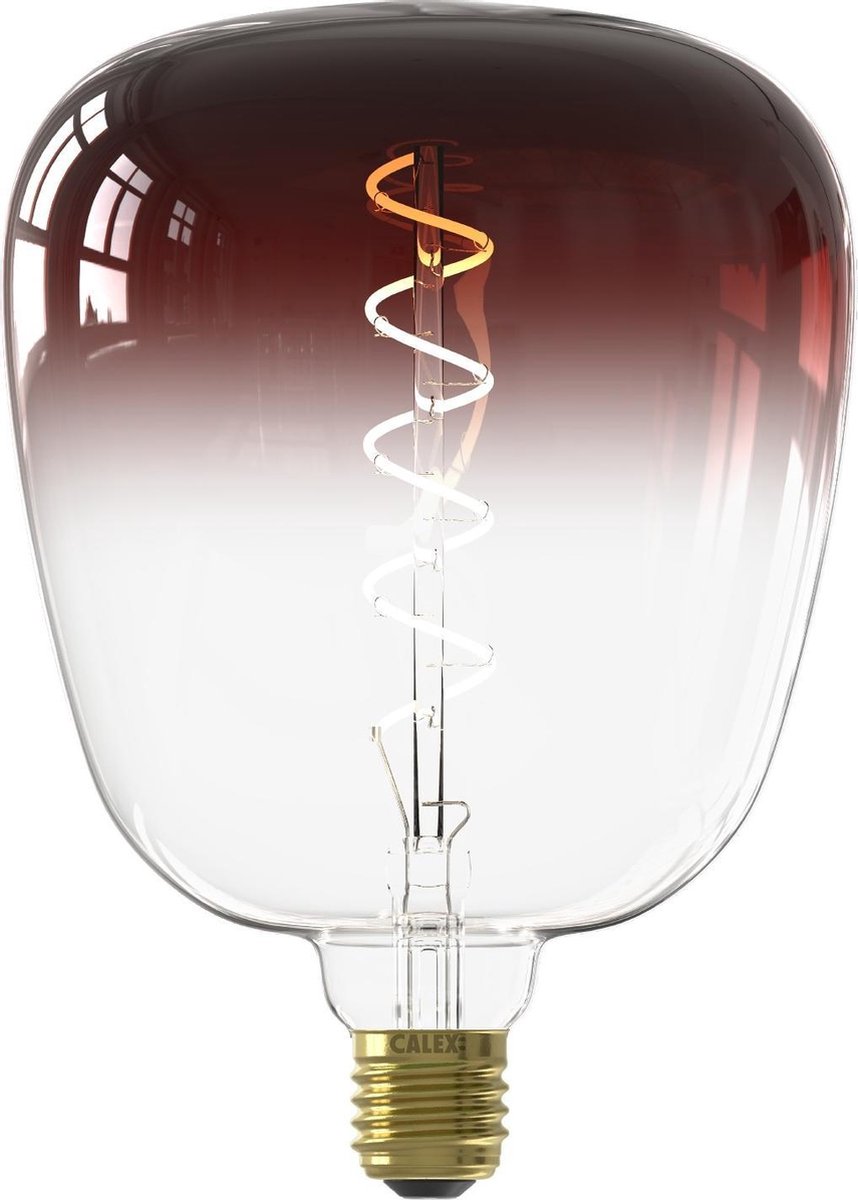 Calex Kiruna Lichtbron E27 - Ø 14 cm - Bruin