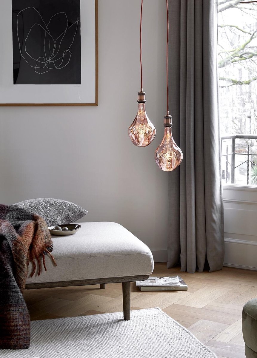 Calex Organic Evo XXL E27 - Ø 16,5 cm - Roze