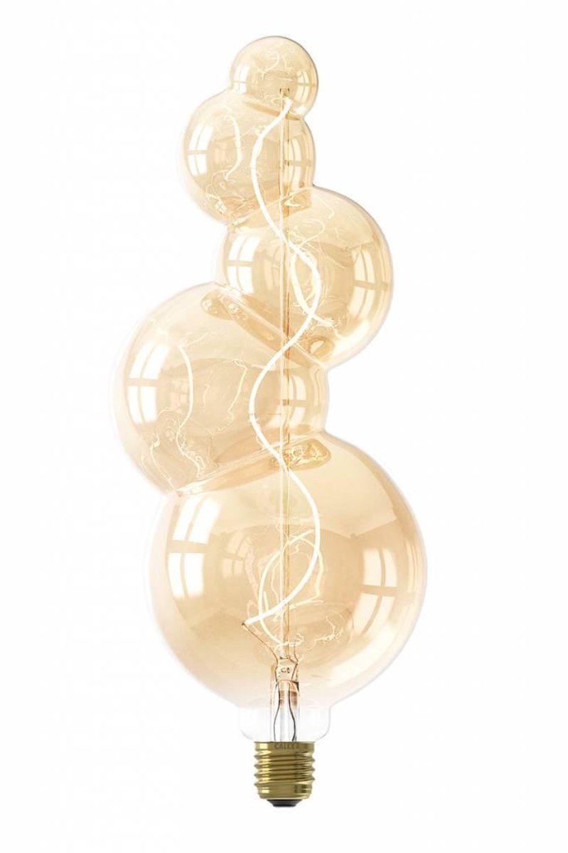 Calex Alicante Lichtbron E27 4W -Ø 12,5 cm - Goud