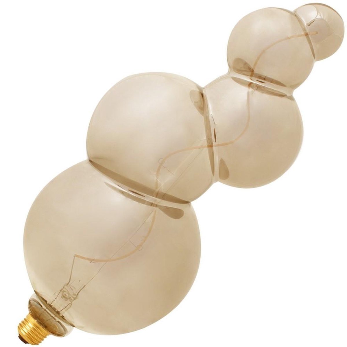 Calex Alicante Lichtbron E27 4W -Ø 12,5 cm - Goud