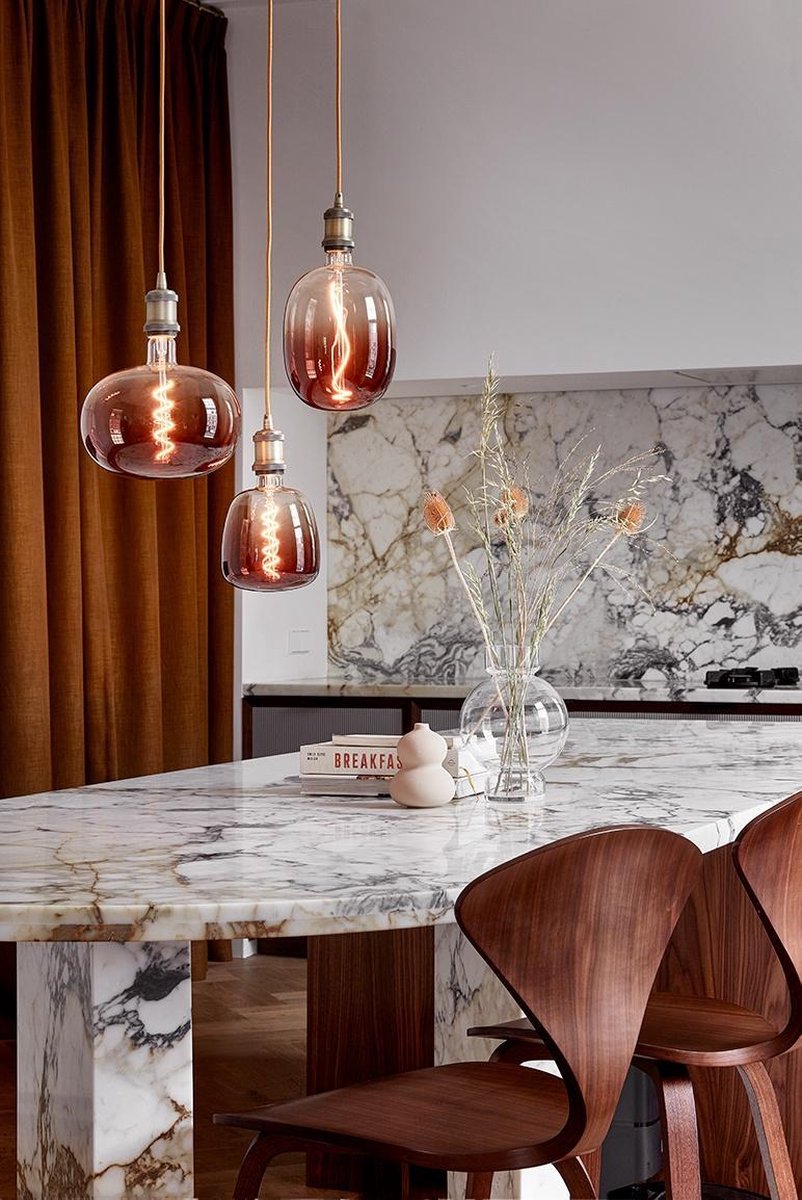 Calex Boden Lichtbron E27 - Ø 22 cm - Bruin