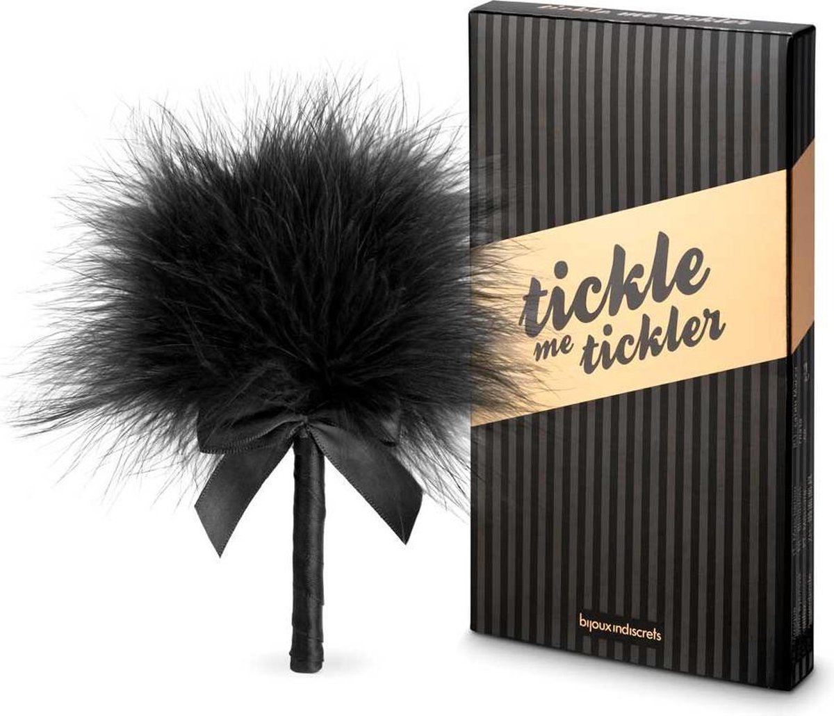 Bijoux Indiscrets Tickler Tickle Me - Zwart