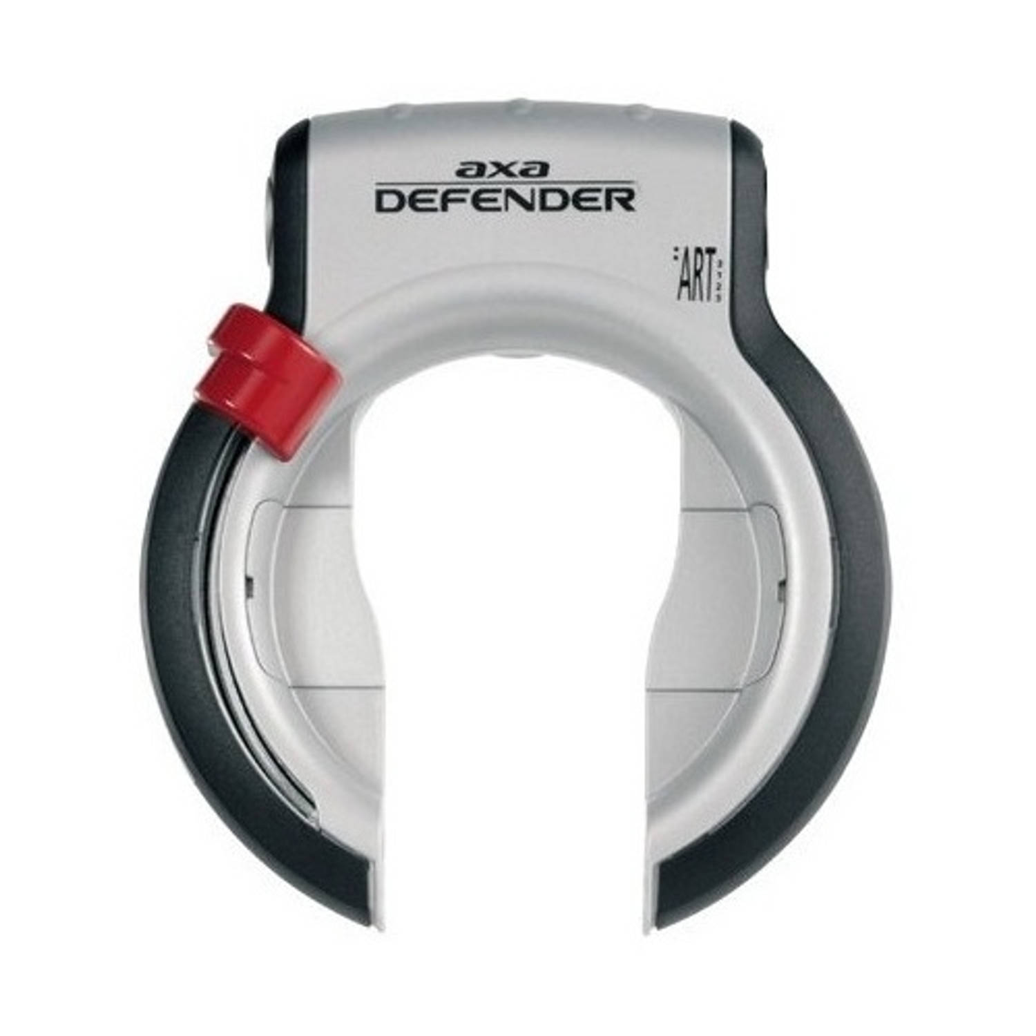 AXA Ringslot Defender Rl Art-2 Zilvergrijs, - Rood