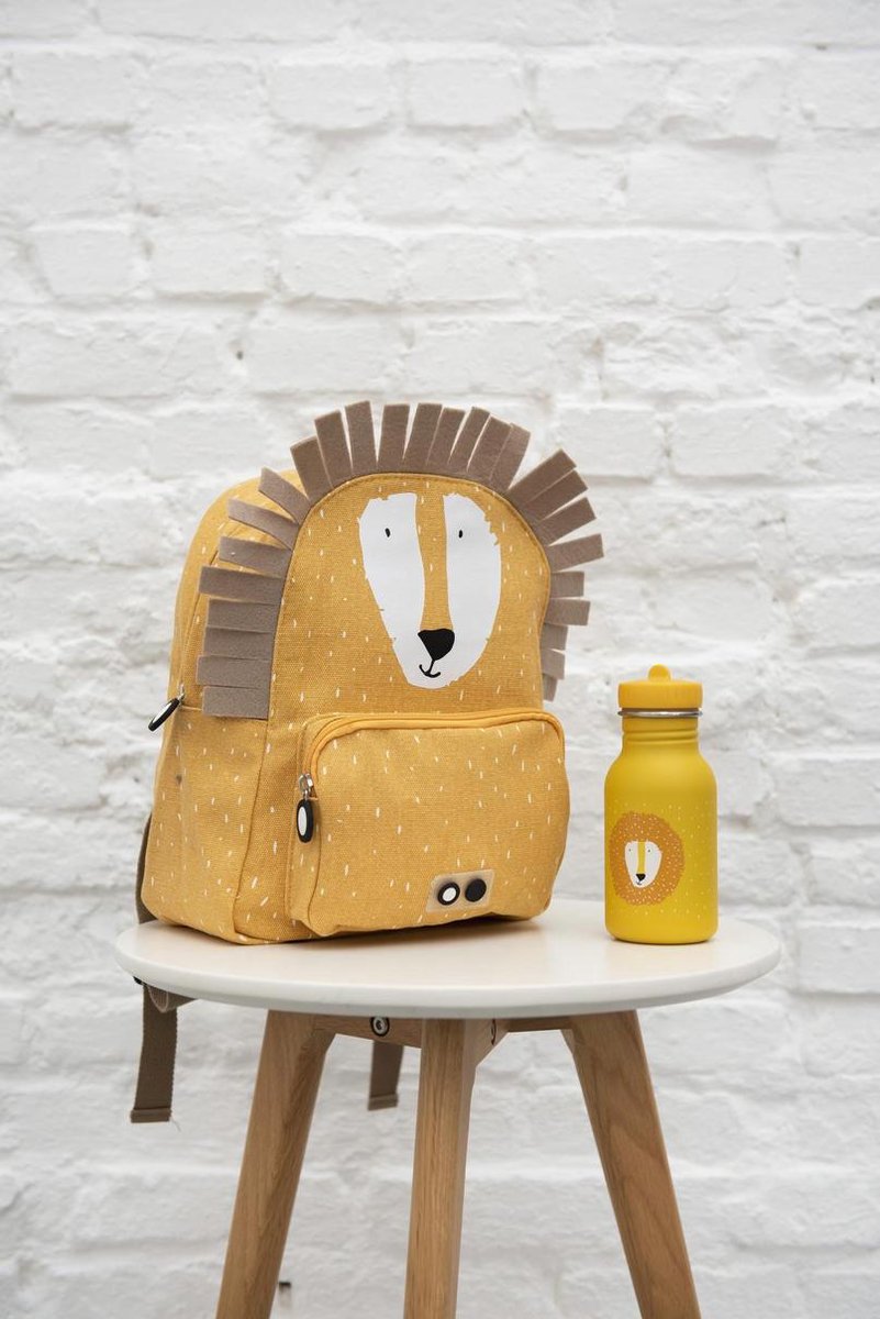 Trixie Drinkbeker Mr. Lion Junior 350 Ml Rvs - Geel
