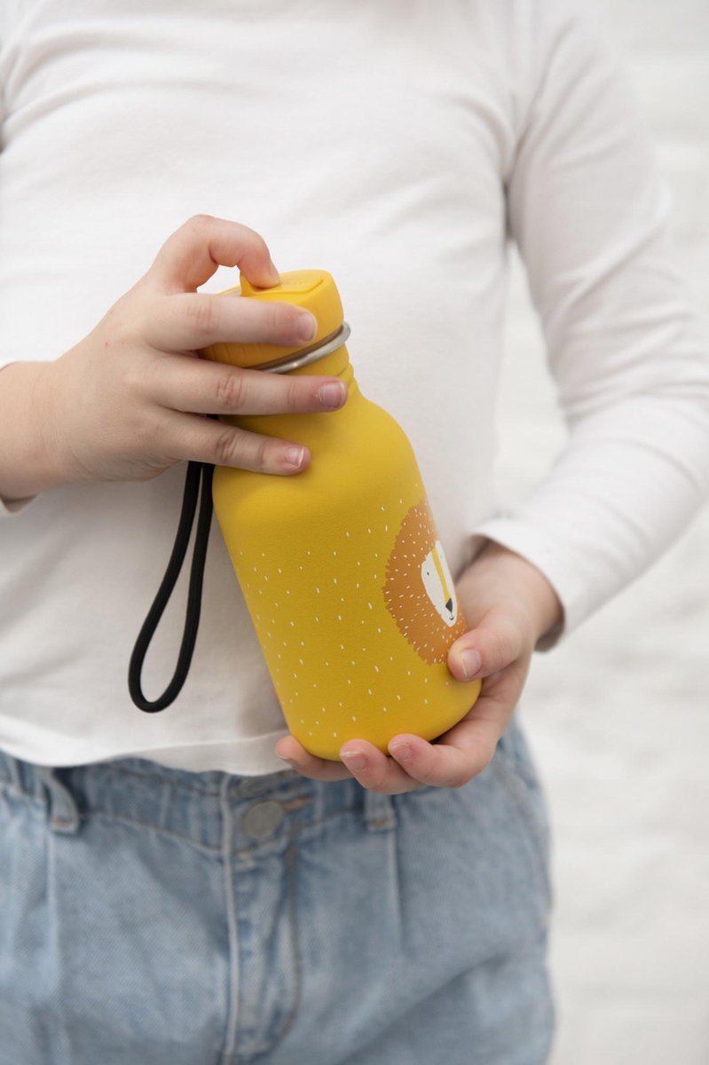 Trixie Drinkbeker Mr. Lion Junior 350 Ml Rvs - Geel