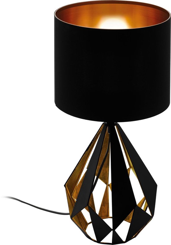 EGLO Carlton 5 Tafellamp - Zwart