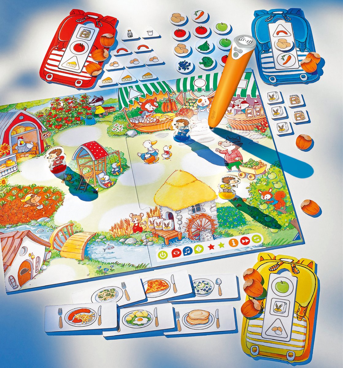 Ravensburger Tiptoi - Tijd Voor De Boodschappen