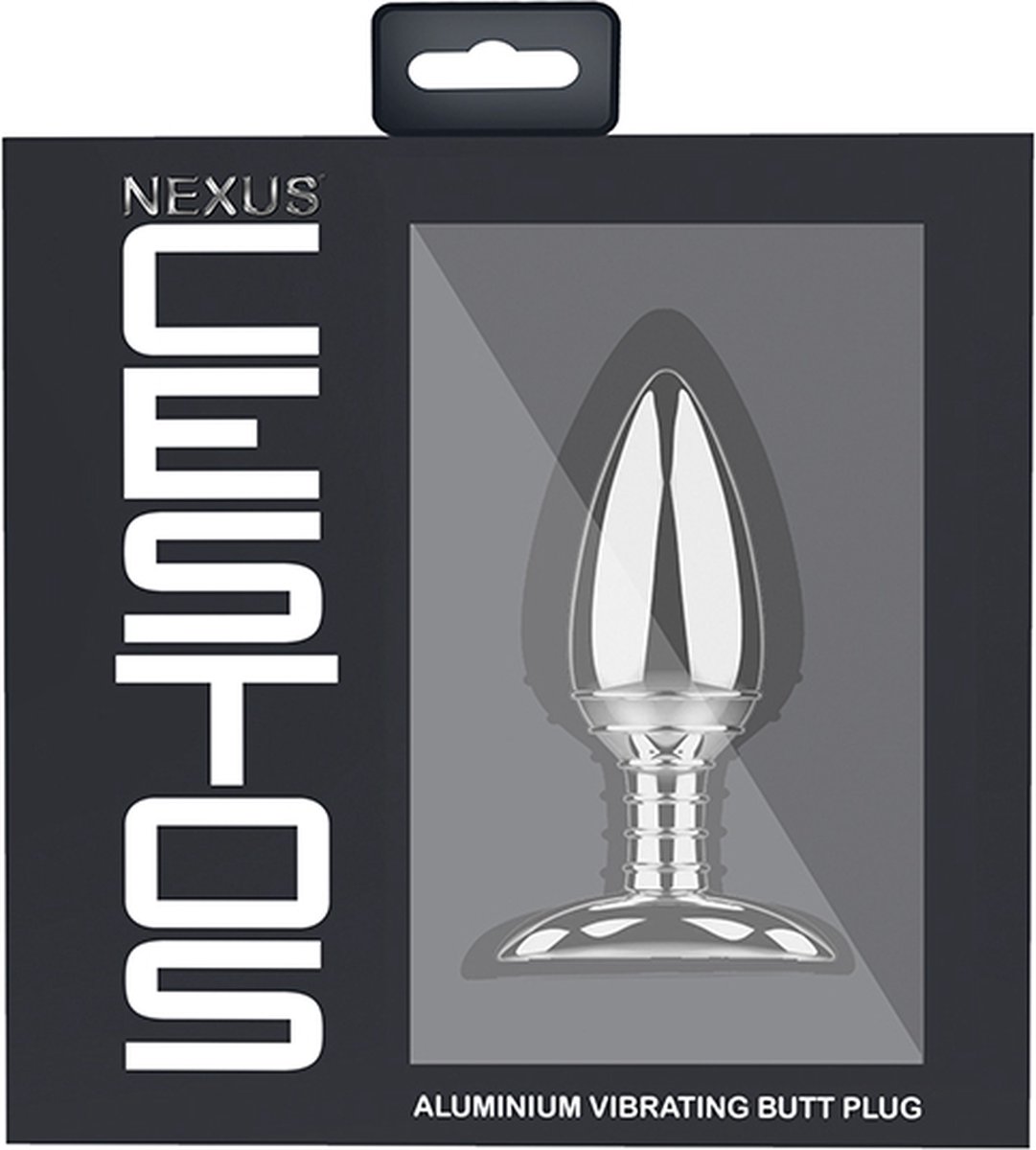 Nexus Cestos Vibrerende Aluminium Buttplug Met Afstandsbediening - Silver