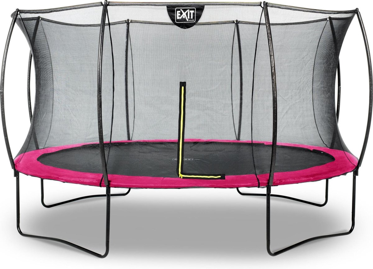 EXIT Toys Silhouette Trampoline Rond - 366 Cm - - Roze