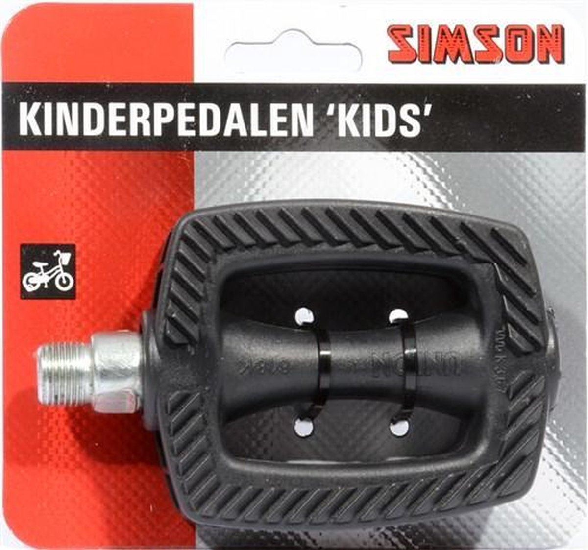 Simson Pedalen Set Basic 9/16 Inch - Zwart