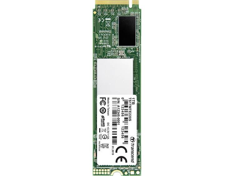 Transcend 220S NVMe/PCIe M.2 SSD 2280 harde schijf 1 TB M.2 NVMe PCIe 3.0 x4