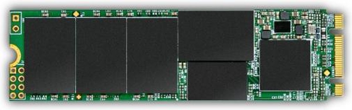 Transcend TS512GMTS832S SATA M.2 SSD 2280 harde schijf 512 GB 832S Retail M.2 SATA 6 Gb/s