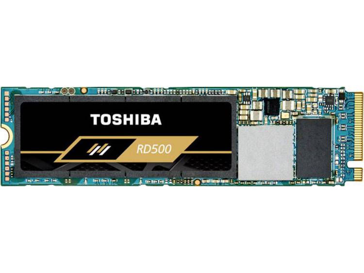 Toshiba RD500-M22280-1000G NVMe/PCIe M.2 SSD 2280 harde schijf 1 TB RD500 Retail M.2 NVMe PCIe 3.0 x4