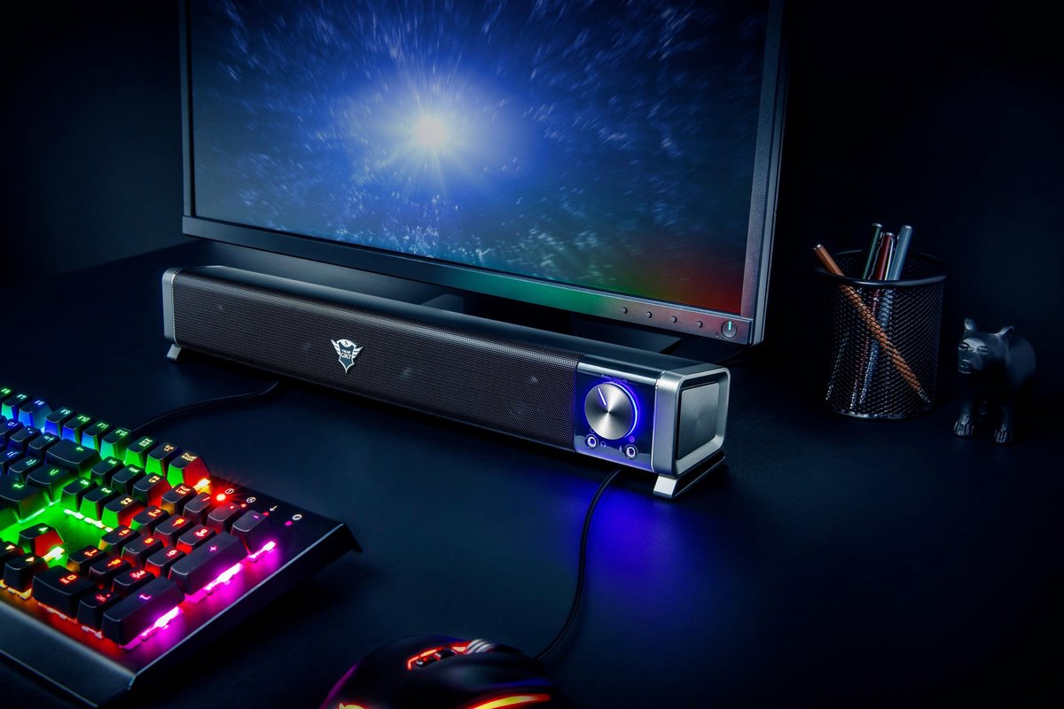 Trust GXT 618 Asto 2.0 PC-luidsprekers Kabelgebonden 6 W, Zilver - Zwart