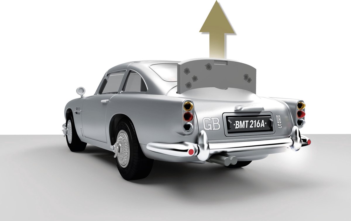 Top1Toys Playmobil 70578 James Bond Aston Martin DB5 – Goldfinger Edition - Silver
