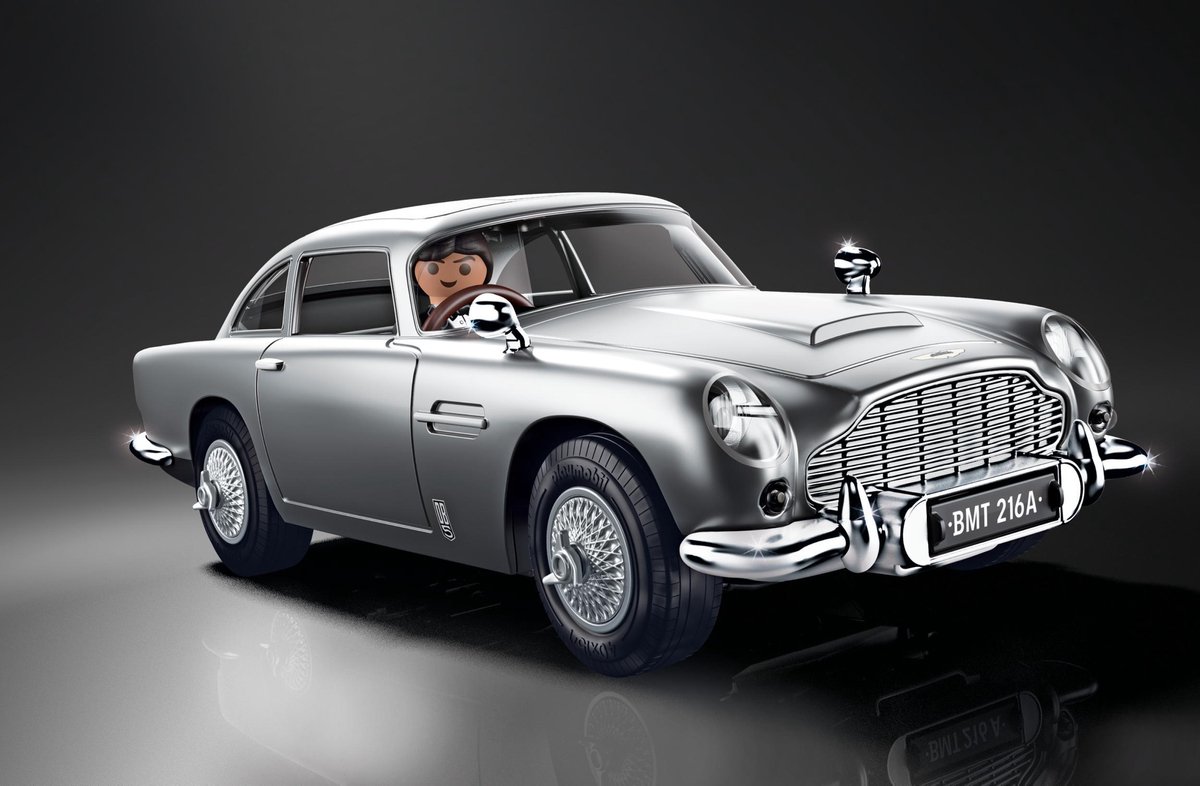 Top1Toys Playmobil 70578 James Bond Aston Martin DB5 – Goldfinger Edition - Silver