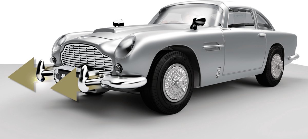 Top1Toys Playmobil 70578 James Bond Aston Martin DB5 – Goldfinger Edition - Silver