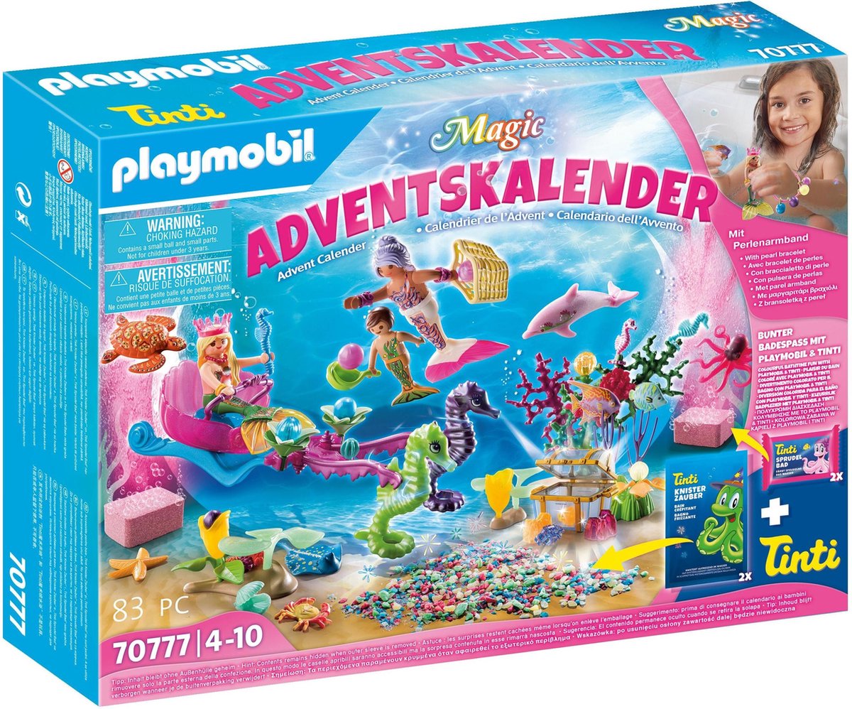 Playmobil 70777 Adventskalender Badplezier Zeemeerminnen