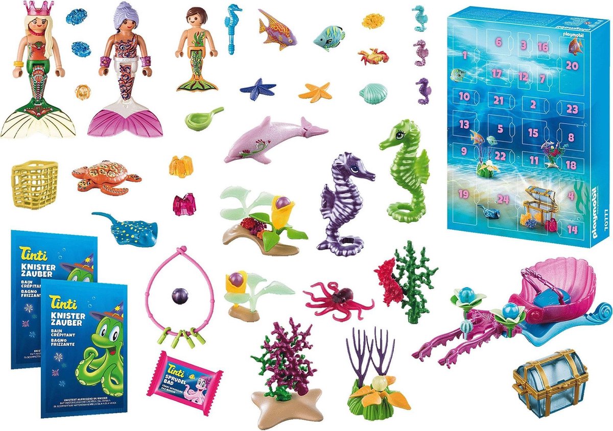Playmobil 70777 Adventskalender Badplezier Zeemeerminnen