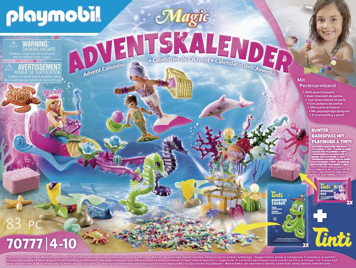 Playmobil 70777 Adventskalender Badplezier Zeemeerminnen