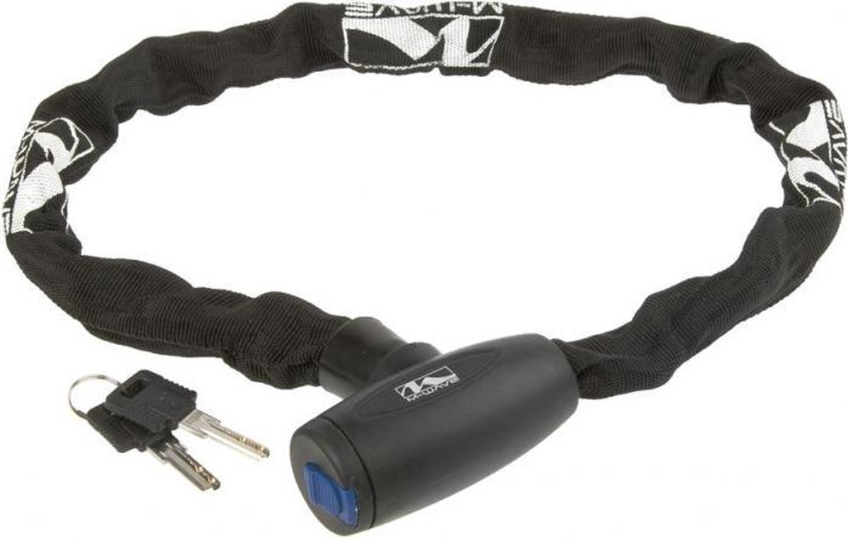 M-wave Kettingslot C6.8,5 Met Nylon Hoes 850 X 6 Mm - Zwart