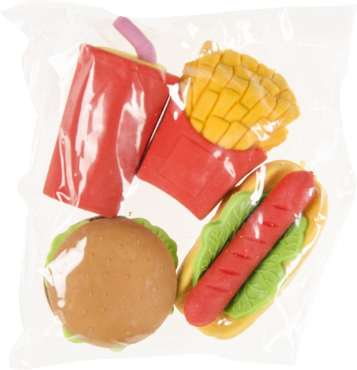 LG-Imports LG Imports speelgoedeten Fastfood 4delig