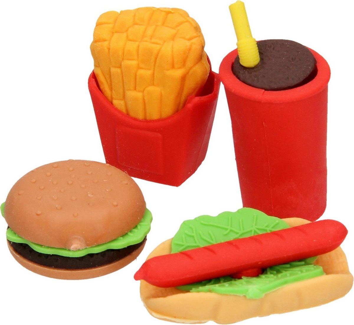 LG-Imports LG Imports speelgoedeten Fastfood 4delig