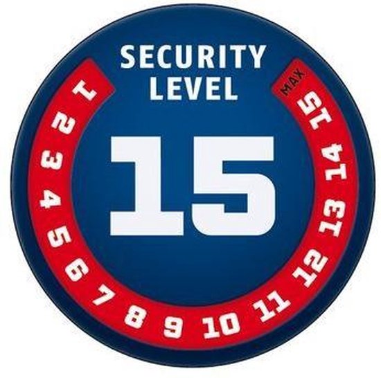 Abus Vouwslot Bordo 6500 X-plus 850 X 5,5 Mm - Zwart