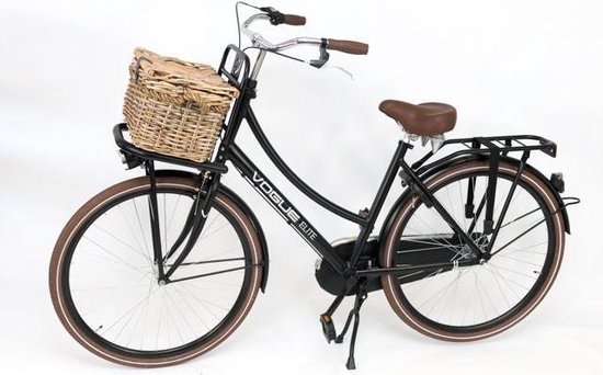 New Looxs Fietsmand Melbourne Medium Voor 24 Liter - Grijs