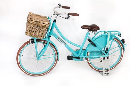 New Looxs Fietsmand Melbourne Medium Voor 24 Liter - Grijs