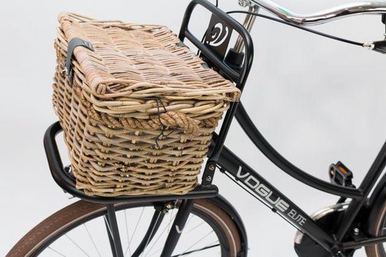 New Looxs Fietsmand Melbourne Medium Voor 24 Liter - Grijs