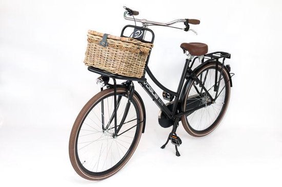 New Looxs Fietsmand Melbourne Medium Voor 24 Liter - Grijs