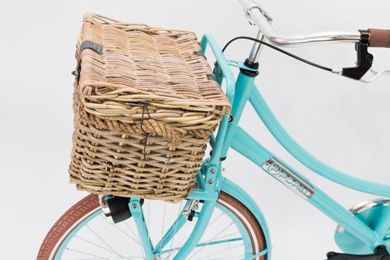 New Looxs Fietsmand Melbourne Medium Voor 24 Liter - Grijs