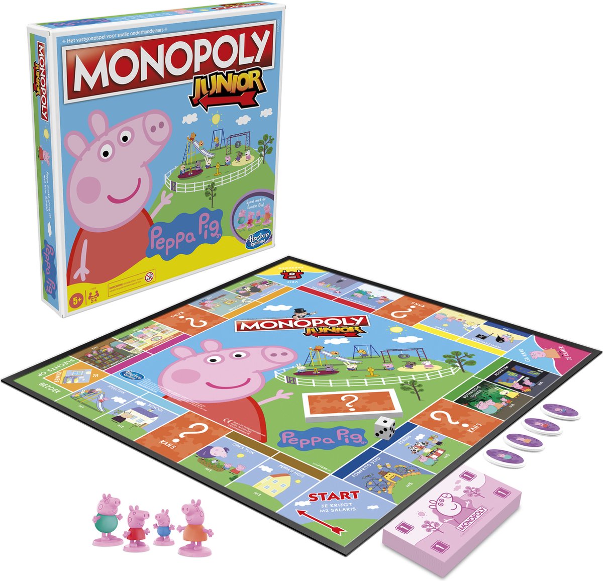 Hasbro Monopoly bordspel Junior Peppa Pig