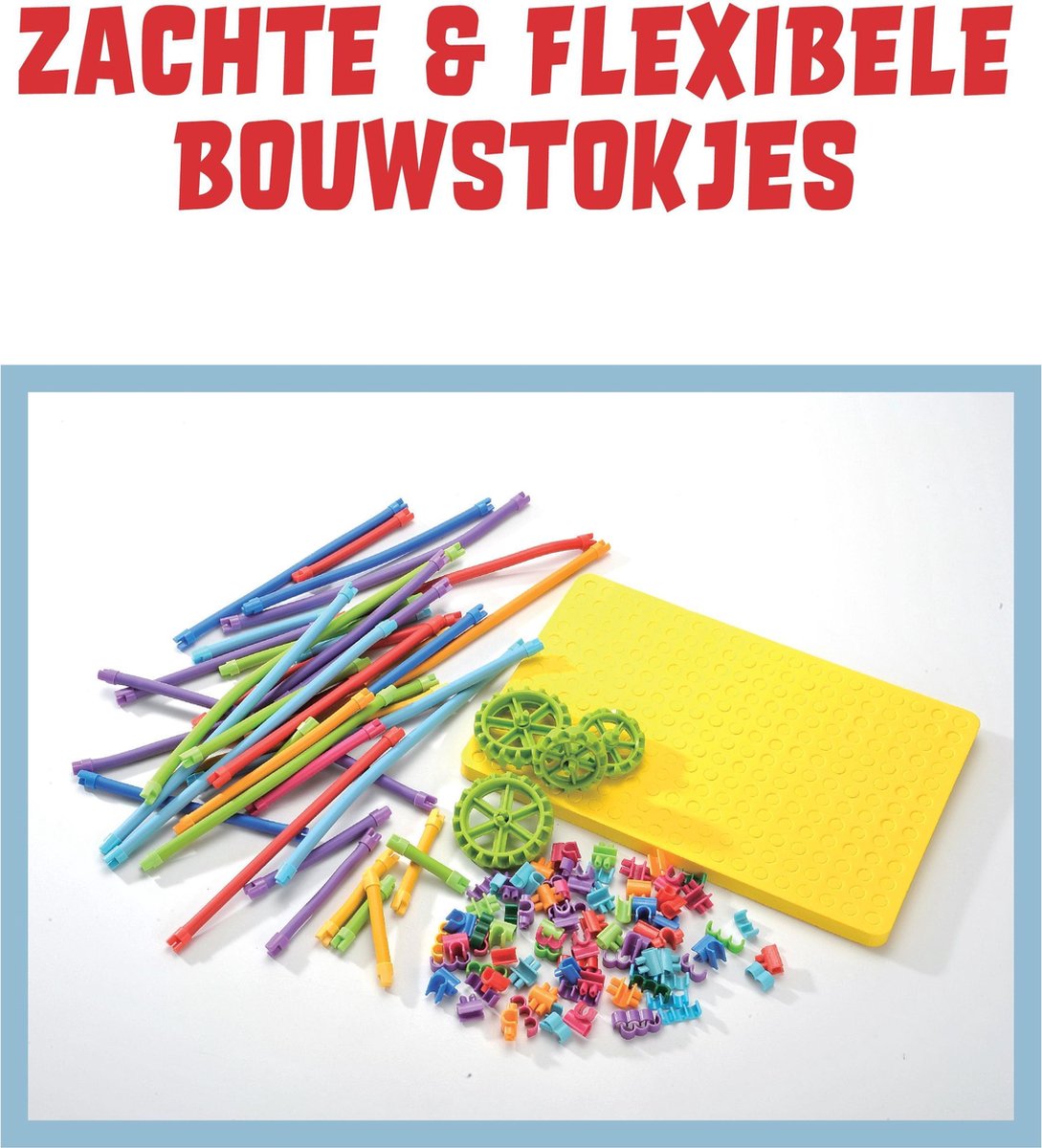 Spaghetteez knutselpakket 3D Clic Toys junior 100 delig