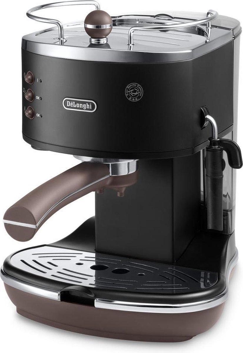 DeLonghi Cafetera Espresso De'Longhi Icona Vintage ECOV 311 - Zwart