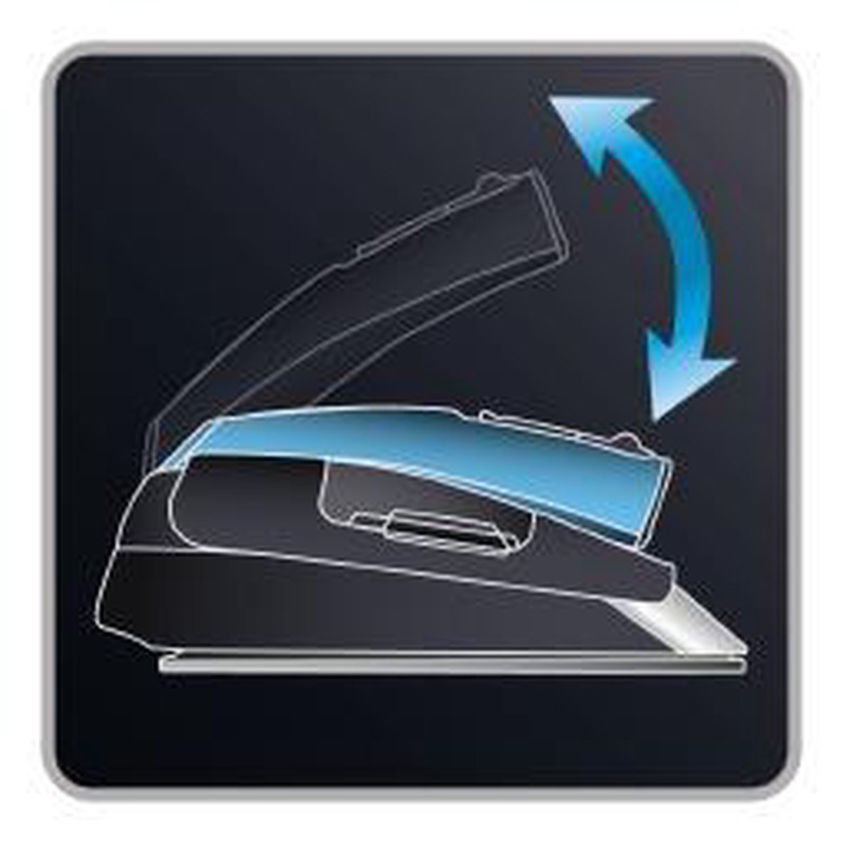 Rowenta Plancha de viaje DA1510F1 - Blauw