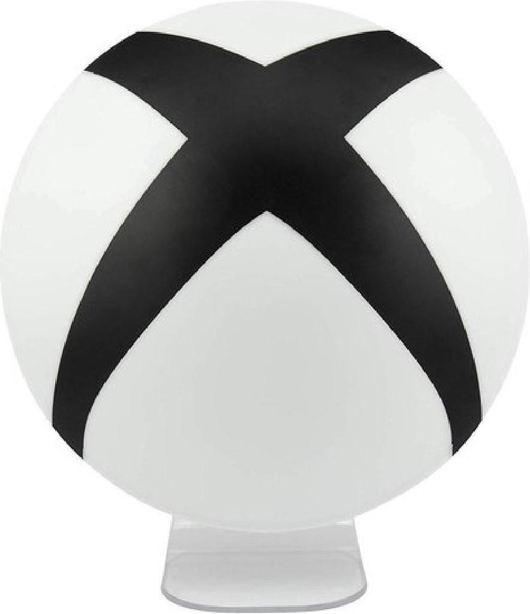 Paladone Xbox logo nachtlamp op standaard 20 cm wit/zwart