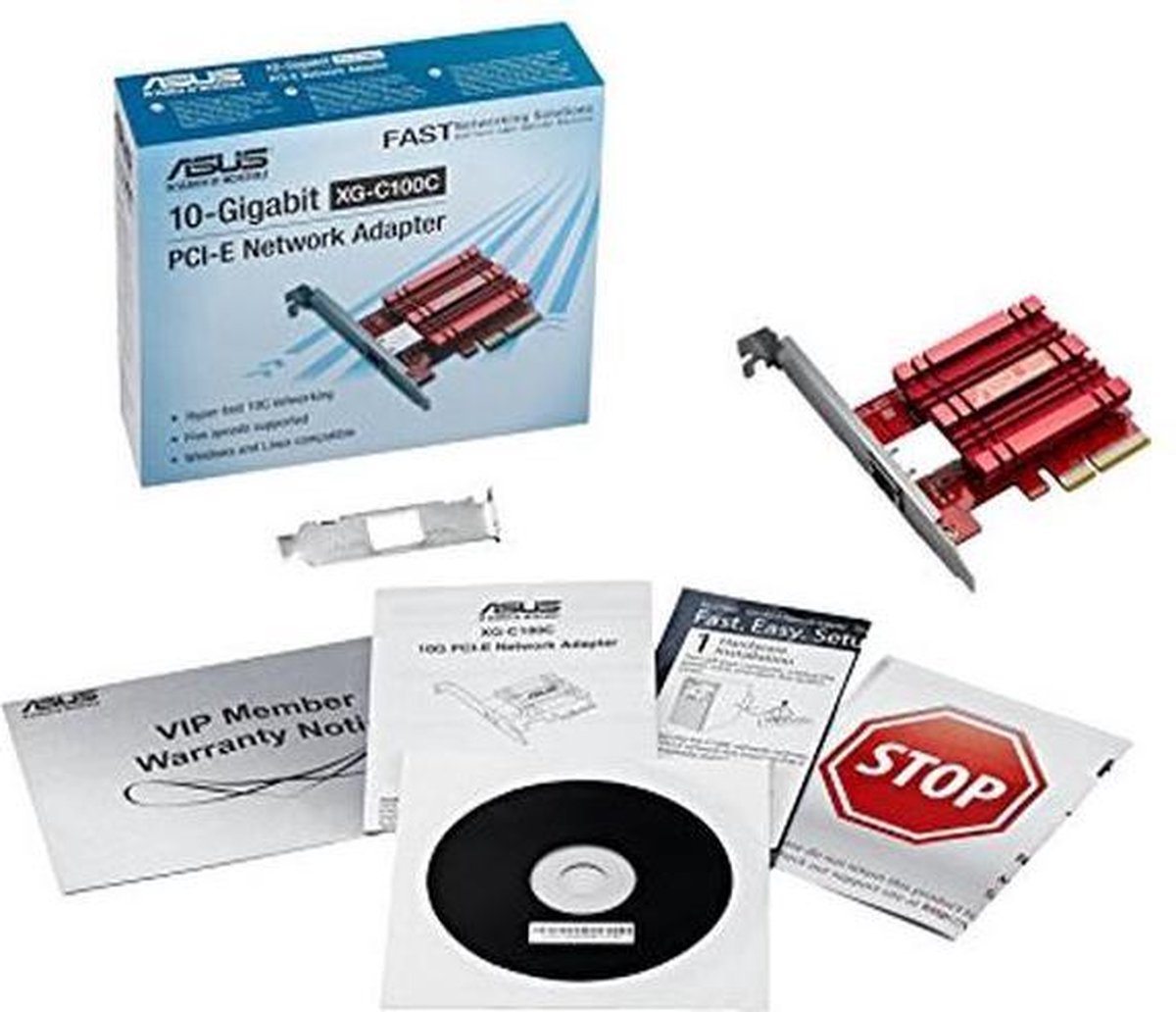 Asus XG-C100C 10 Gbps PCIe - Tarjeta Red